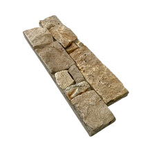 Load image into Gallery viewer, CREAM TRAVERTINE SPLITFACE WALL CLADDING CORNER (Z PANEL)