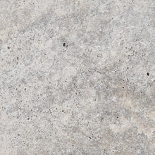 Load image into Gallery viewer, SILVER TRAVERTINE TUMBLED 12mm TILE