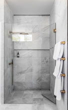 Load image into Gallery viewer, WHITE TRUFFLE MARBLE HONED TILE
