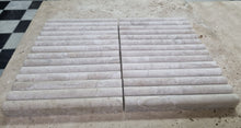 Load image into Gallery viewer, DIANA ROYAL MARBLE MINI FLUTES HONED MOSAIC
