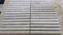 Load image into Gallery viewer, DIANA ROYAL MARBLE MINI FLUTES HONED MOSAIC
