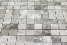 Load image into Gallery viewer, GRIGIO FANTASIA MARBLE SQUARE MOSAIC
