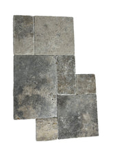 Load image into Gallery viewer, SILVER TRAVERTINE TUMBLED MEDIUM FRENCH PATTERN
