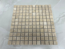 Load image into Gallery viewer, CREMA BEIGE MARBLE SQUARE POLISHED 23 X 23MM
