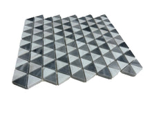 Load image into Gallery viewer, BARDIGLIO &amp; DOLOMITE TRIANGLE HONED MOSAIC
