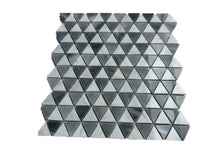Load image into Gallery viewer, BARDIGLIO &amp; DOLOMITE TRIANGLE HONED MOSAIC
