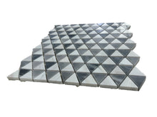 Load image into Gallery viewer, BARDIGLIO &amp; DOLOMITE TRIANGLE HONED MOSAIC

