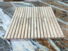 Load image into Gallery viewer, COUNTRY CLASSIC TRAVERTINE MINI FLUTES MOSAIC
