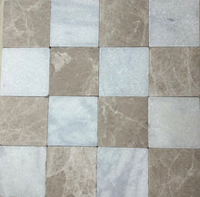 Load image into Gallery viewer, MILOS WHITE MARBLE TUMBLED 100x100

