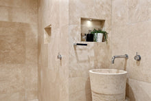 Load image into Gallery viewer, CLASSIC TRAVERTINE HONED &amp; FILLED 12mm TILE

