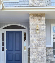 Load image into Gallery viewer, SILVER TRAVERTINE SPLITFACE WALL CLADDING - RANDOM LENGTHS
