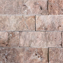 Load image into Gallery viewer, ROSSO TRAVERTINE SPLITFACE WALL CLADDING - 610x150
