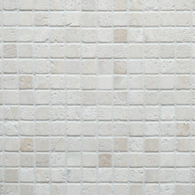 Load image into Gallery viewer, CLASSIC TRAVERTINE SMALL SQUARE TUMBLED MOSAIC
