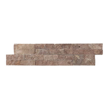 Load image into Gallery viewer, ROSSO TRAVERTINE SPLITFACE WALL CLADDING - 610x150
