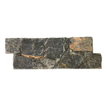 Load image into Gallery viewer, BLACK LIMESTONE SPLITFACE WALL CLADDING - 200x600
