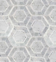 Load image into Gallery viewer, QUEBEC HONED MARBLE MOSAIC
