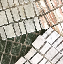 Load image into Gallery viewer, FIORANO CARRARA DOMENICA 48 HONED MOSAIC
