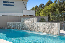 Load image into Gallery viewer, SILVER TRAVERTINE SPLITFACE WALL CLADDING - RANDOM LENGTHS
