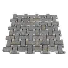 Load image into Gallery viewer, CHATEAU LIMESTONE BASKETWEAVE TUMBLED MOSAIC
